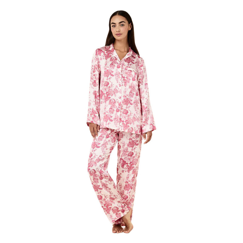 Papinelle Madelyn Silk Full Length PJ Set image number 0